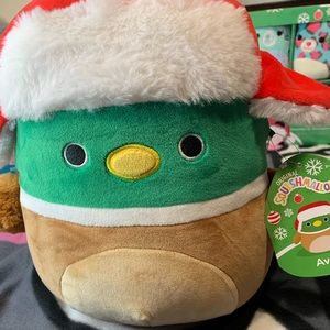 Avery the Mallard duck squishmallow- holiday Christmas edition!